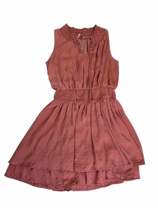 The Impeccable Pig Dresses & Skirts - The Impeccable Pig Sleeveless Layered Mini Dress - Rose